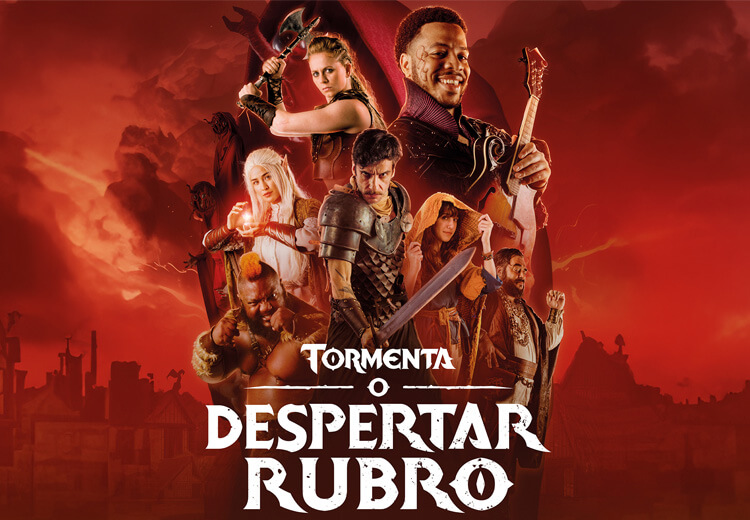 Narradores do Multiverso - Tormenta - O Despertar Rubro - Jambô Editora