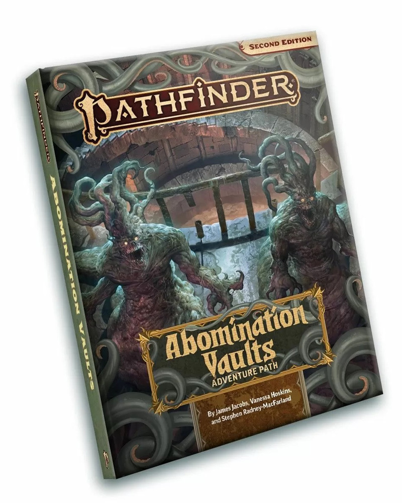 Narradores do Multiverso - Pathfinder Abomination Vaults - New Order Editora - Paizo Inc.