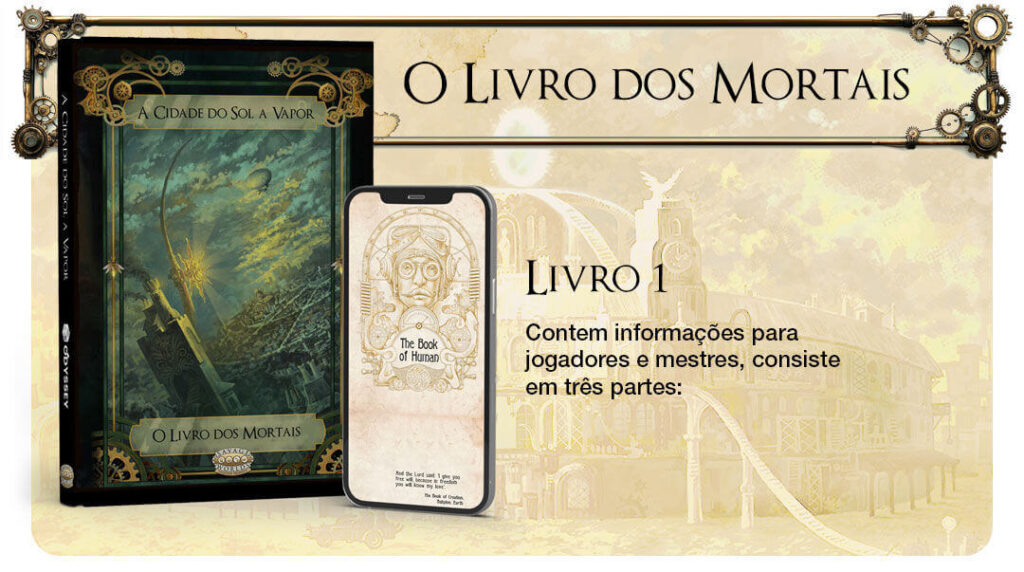 Narradores do Multiverso - Savage Worlds - A Cidade do Sol a Vapor